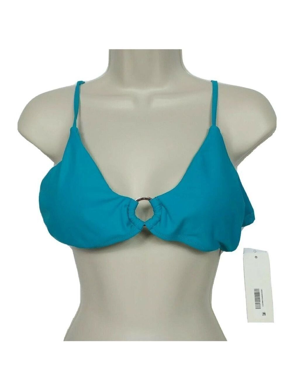 Raisins Bikini Top Teal Large O Ring